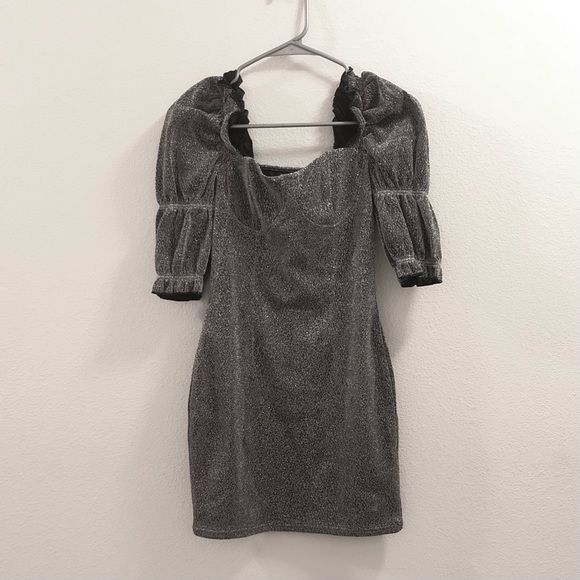 Zemeta (dolls kill) champagne sparkly dress - Picture 2 of 2